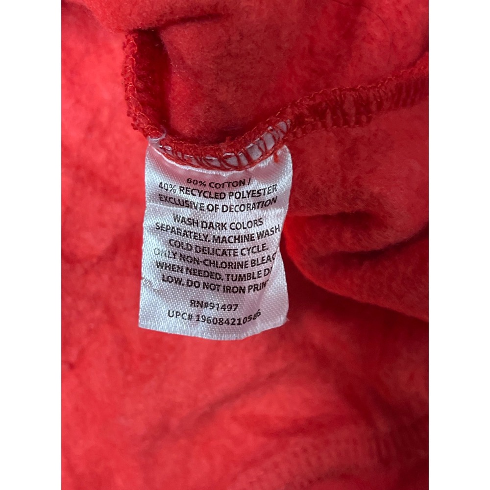 State of Nine North Pole University Christmas Sweatshirt Red Reindeer XL - Picture 7 of 8